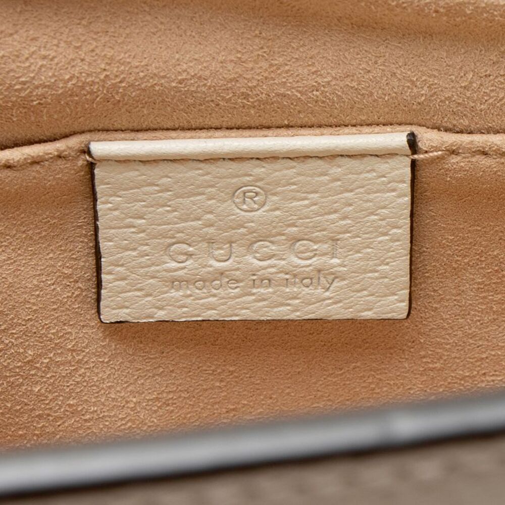 Gucci GG Supreme Flora Ophidia Medium Chain Shoulder Bag - Picture 8 of 13